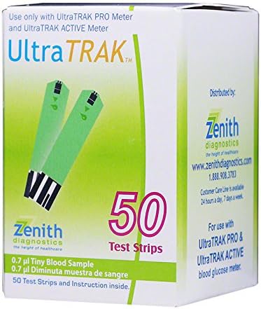 Ultra Trak Pro Blood Glucose Test Strips